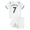 Maglia ufficiale Manchester City Raheem Sterling 7 Trasferta 2021-22 per Bambino